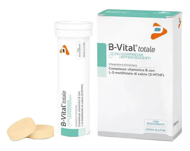 B-Vital Totale Arancia Integratore con Complesso Vitaminico B 20Compresse Efferv