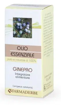 Olio Essenziale di Ginepro Naturale per Massaggi e Aromaterapia 10ml Farmaderbe