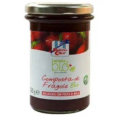 La Finestra sul Cielo Composta Di Fragole Bio 320 g