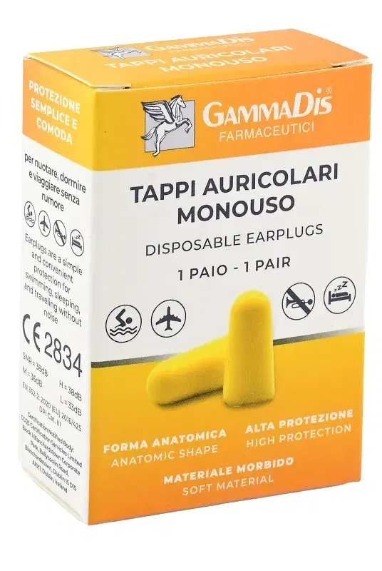 Gammadis  Tappi Per Le Orecchie 2 Pezzi