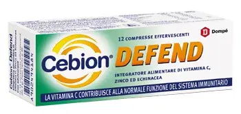 Cebion Defend Integratore per le Difese Immunitarie 12 Compresse Effervescenti