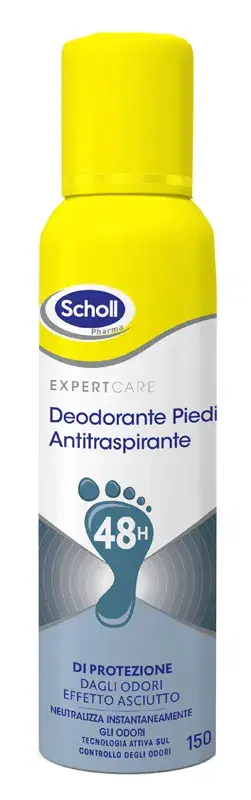 Scholl Sudorazione Piedi Fresh Step Trattamento Deodorante Spray Piedi 150 ml