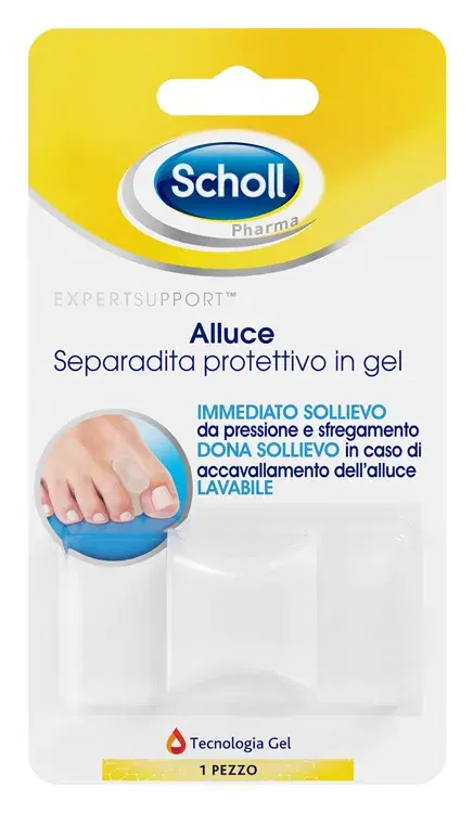 Scholl Separadita Per Alluce in Gel Sollievo Rapido Pressioni Sfregamenti 1Pezzo