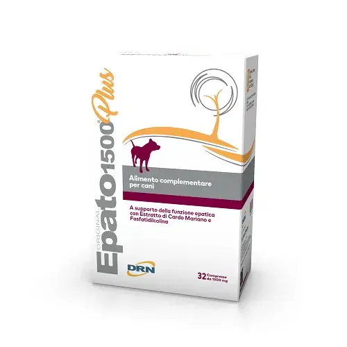 DRN Specialist Linea Animali Domestici Cani Epato 1500 Plus 32 Compresse
