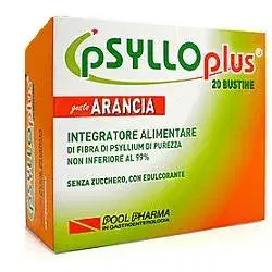 Psyllo Plus Integratore all'Arancia Equilibrio della Flora Intestinale 40bustine