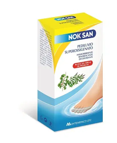 Nok San Pediluvio Superossigenato Abborbidente Rifrescante Deodorante 400 g