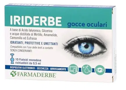 Iriderbe Gocce Oculari 10X0,5ml