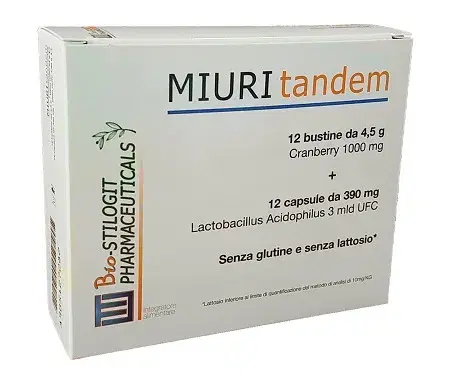 Miuri Tandem Trattamento Antinfiammatorio Apparato Genito-Urinario 12B ustine +