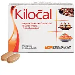 Kilocal Classico Integratore Alimentare per il Controllo del Peso 20 Compresse