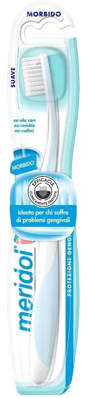 Meridol Igiene Dentale Quotidiana 1 Spazzolino Morbido per Gengive Irritate