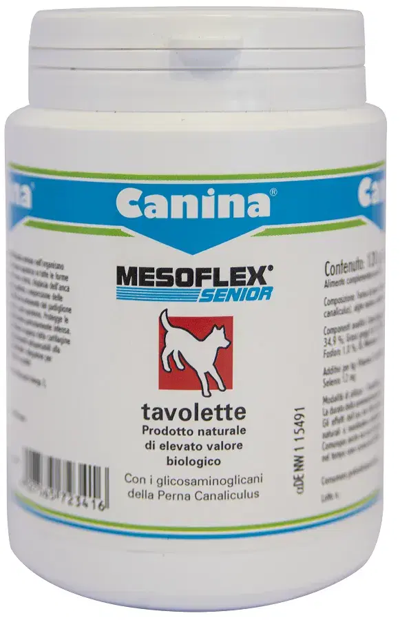 Canina Mesoflex Senior Integratore Articolare Cane 120 Tavolette