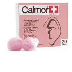 Pikdare Calmor Tappi Auricolari in Cera per l'Inquinamento Acustico 20 Pezzi