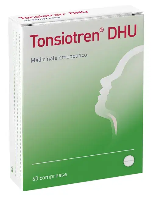 Schwabe Tonsiotren DHU Medicinale Omeopatico 60 Compresse