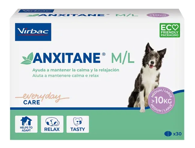 Virbac Anxitane M/l Supplemento Nutrizionale Scatola 30 Compresse Appetibili