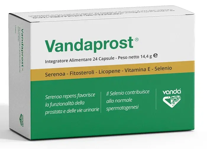 Vanda Omeopatici Vandaprost 24 Capsule