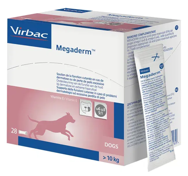Megaderm Mangime Complementare Cani/Gatti 22x8ml