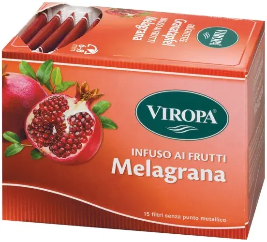 Viropa Infuso Ai Frutti Melagrana Bio 15 Filtri