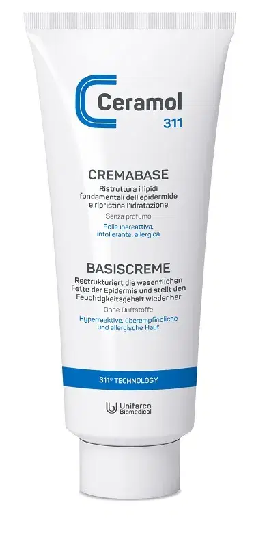 Ceramol 311 Cremabase ad Azione Emolliente Idratante e Lenitiva 400 ml