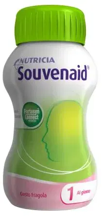 Souvenaid Fragola Cluster Alimento Dietetico Fini Speciali 4x125 ml