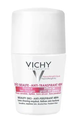 Vichy Deodorante Bellezza Anti-traspirante 48h Ipoallergenico Roll-on 50 ml