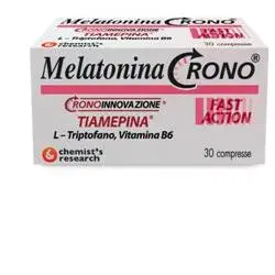 Chemist's Research Melatonina Crono 1mg Tiamepina 30 Compresse