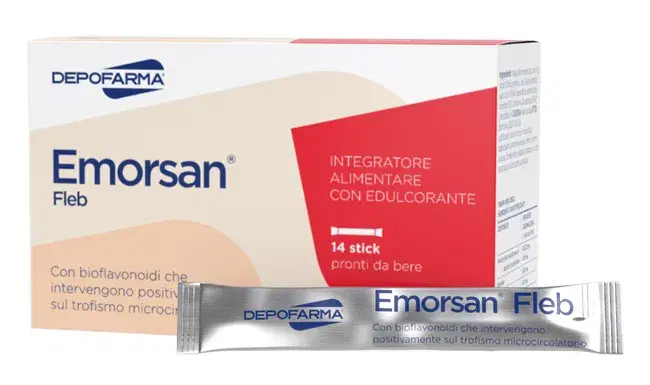 Emorsan Fleb Integratore Alimentare 14 Stick Pack da 15 ml