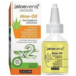 Zuccari Aloevera2 Aloe Oil Cicatrici Smagliature Acne 50 ml