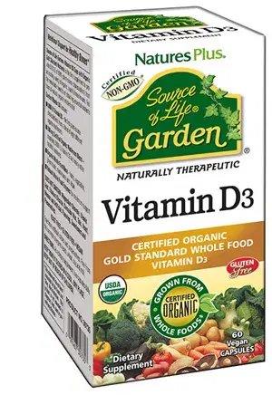 Source of Life Garden Vitamina D3 Integratore 60 Capsule