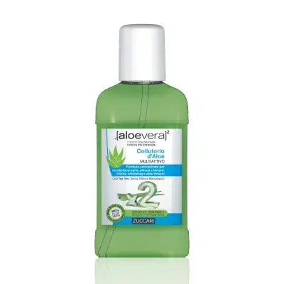 Zuccari Aloevera Collutorio d'Aloe Multiattivo per Gengive Sensibili 250 ml
