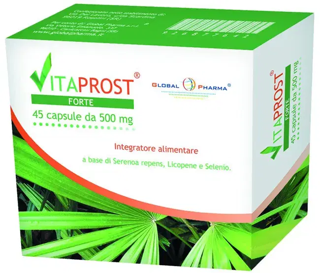 Vitaprost Forte Integratore per l'Apparato Uro-genitale 45 Capsule