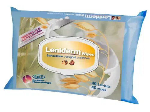 Leniderm Wipes Pocket Salviettine Per Cani e Gatti 40 Pezzi