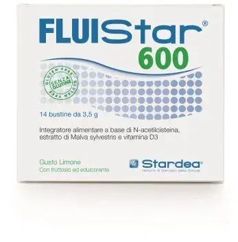 Stardea Linea Apparato Respiratorio Fluistar 600 Integratore Alimentare 14 Buste