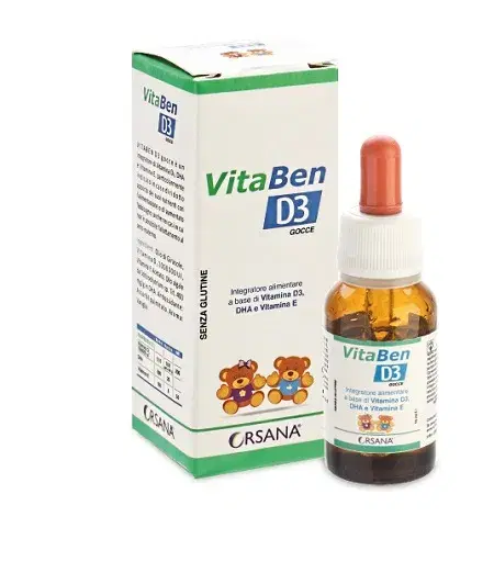 Orsana Vitaben D3 Integratore per Bambini 15 ml