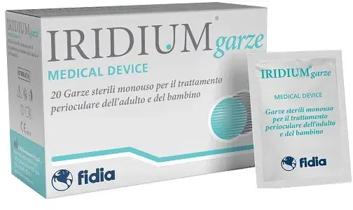 Sooft Iridium 20 Garze Oculari di Cotone Decongestionanti