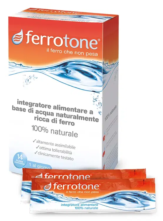 Ferrotone Integratore Di Ferro 14 Bustine