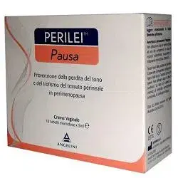 Angelini Perilei Pausa Crema Vaginale 10 Tubi 5 ml