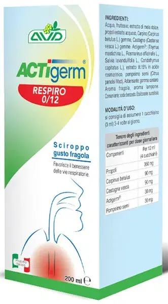 Actigerm Respiro 0-12 200ml