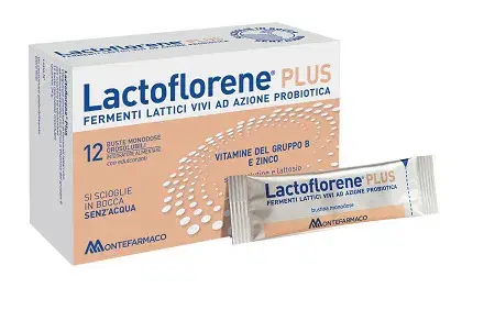 Lactoflorene Plus Integratore di Fermenti Lattici 12 Bustine Orosolubili