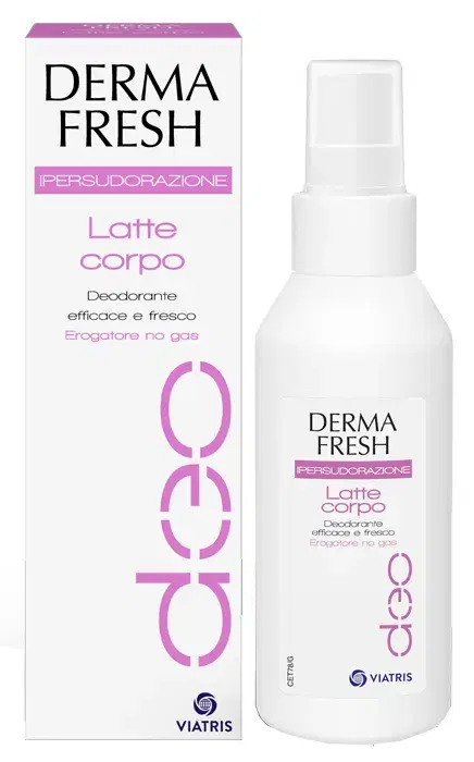 Dermafresh Ipersudorazione Latte Corpo Deodorante 100 ml
