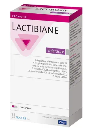 Lactibiane Tolerance Integratore Probiotici 30 Capsule 560 mg