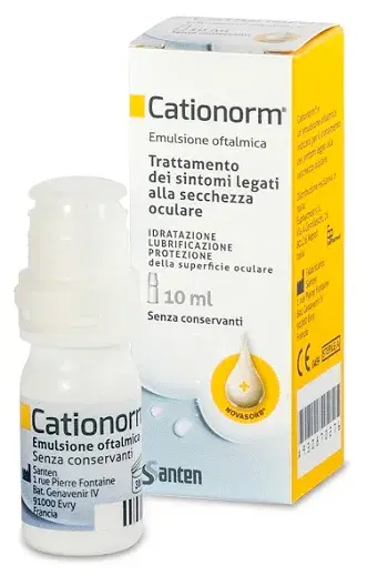 Santen Italy Gocce Oculari Cationorm Multidose 10 Ml