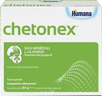 Humana Chetonex Integratore Alimentare Vitamine e Sali Minerali 14 Bustine