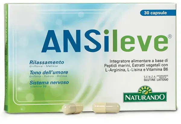 Ansileve Integratore 30 Capsule