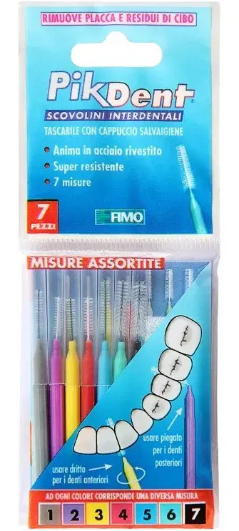 Pikdent Scovolino Interdentale Misto 7 Pezzi