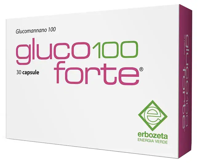 Erbozeta Gluco 100 Forte Integratore Controllo Peso Corporeo 30 Capsule