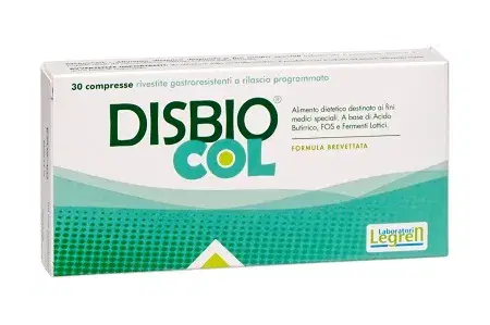 Disbiocol Integratore per il Riequilibrio della Flora Batterica 30 compresse