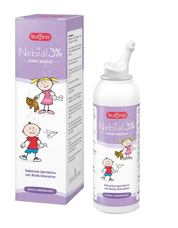 Nebial 3% Soluzione Ipertonica Spray  per la Mucosa Nasale 100 ml