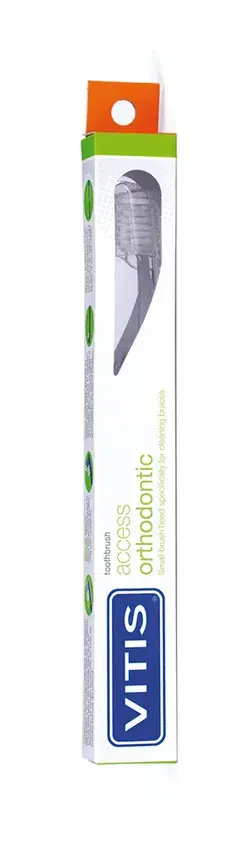 Vitis Orthodontic Access Spazzolino per Portatori di Apparecchi Ortodontici