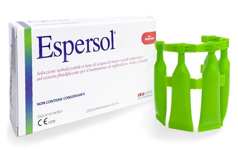 Espersol Soluzione Fluidificante Nebulizzante Per Aerosol 20 Flaconcini Monodose