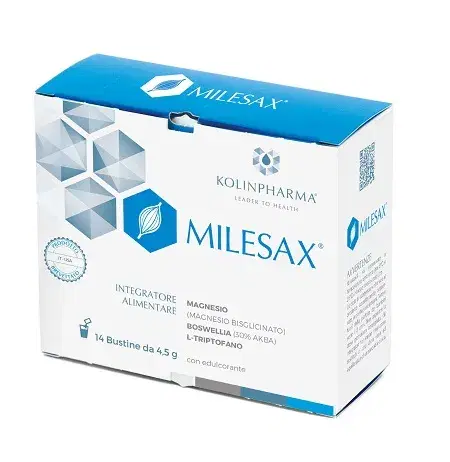 Milesax Integratore con Magnesio per la Funzionalità Muscolare 14 Buste